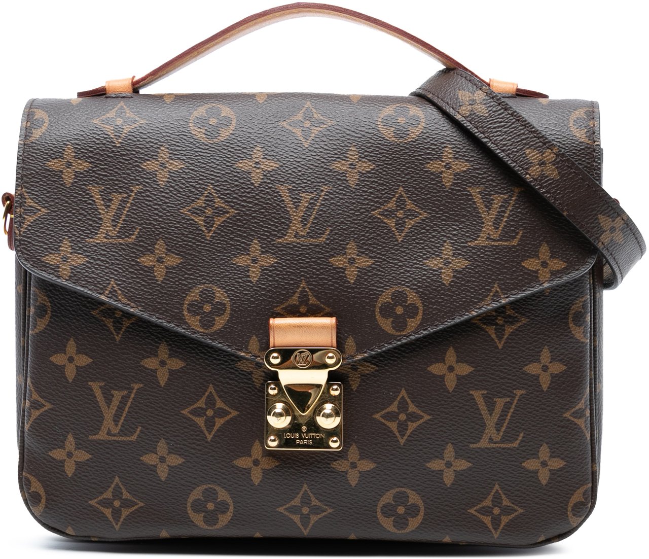 Louis Vuitton Monogram Pochette Metis Bruin