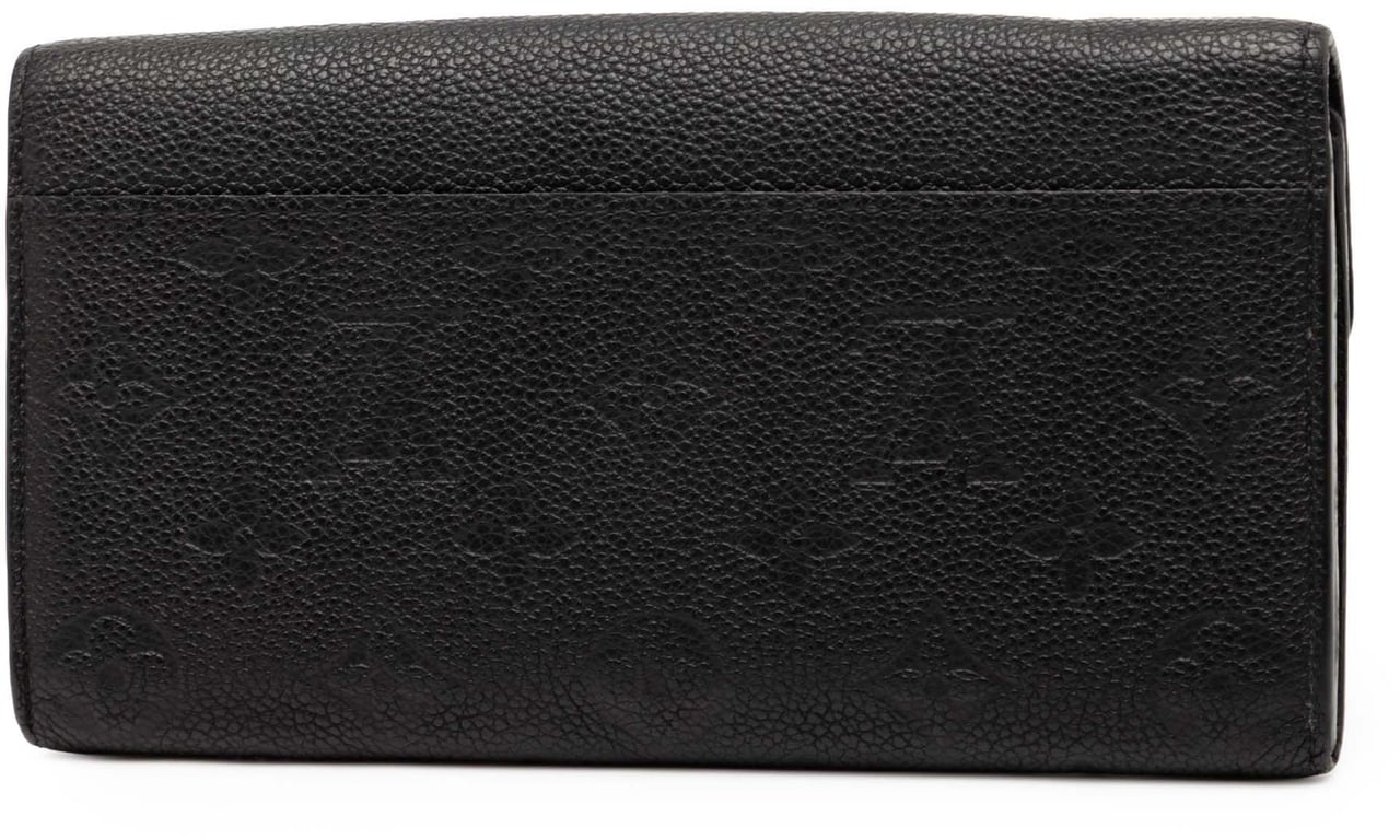 Louis Vuitton Monogram Empreinte Sarah Wallet Zwart