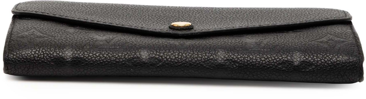 Louis Vuitton Monogram Empreinte Sarah Wallet Zwart