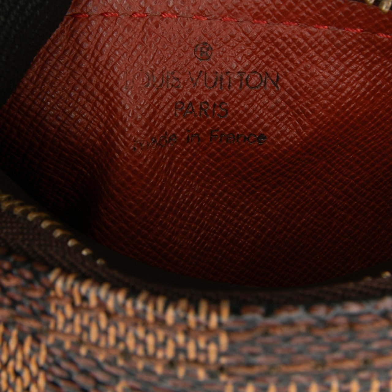 Louis Vuitton Damier Ebene Papillon Pochette Bruin