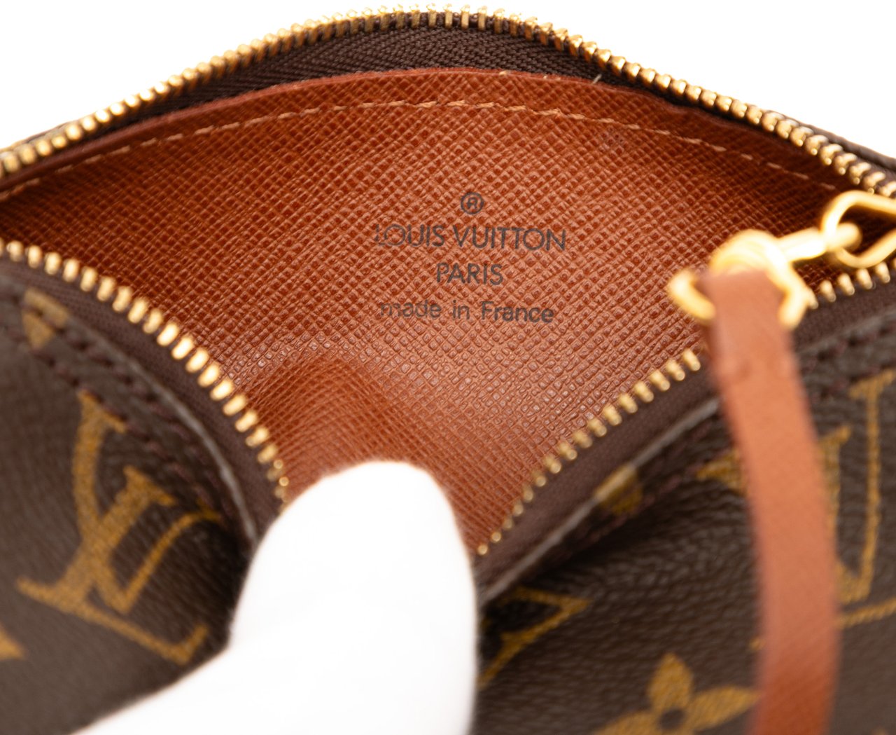 Louis Vuitton Monogram Papillon Pochette Bruin