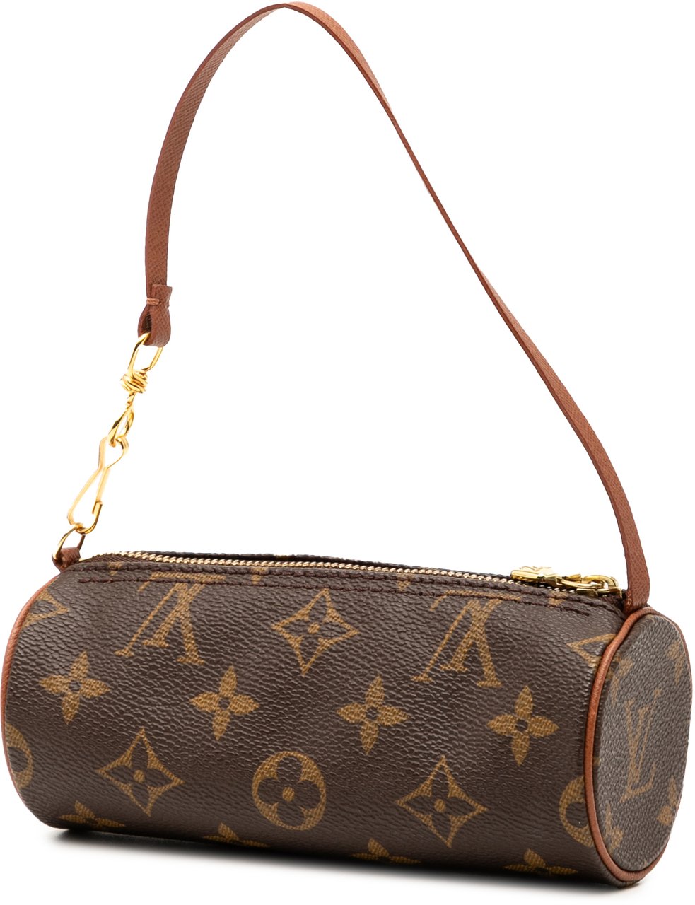 Louis Vuitton Monogram Papillon Pochette Bruin