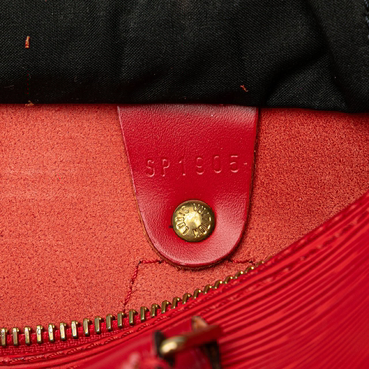 Louis Vuitton Epi Speedy 25 Rood