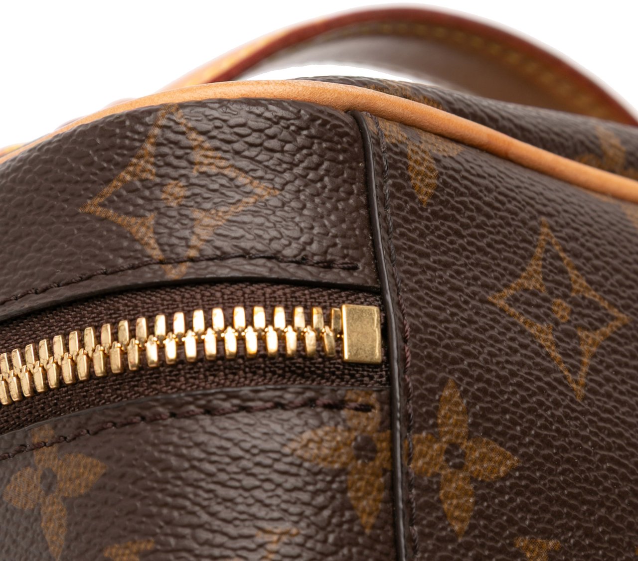 Louis Vuitton Monogram Nice Mini Vanity Case Bruin