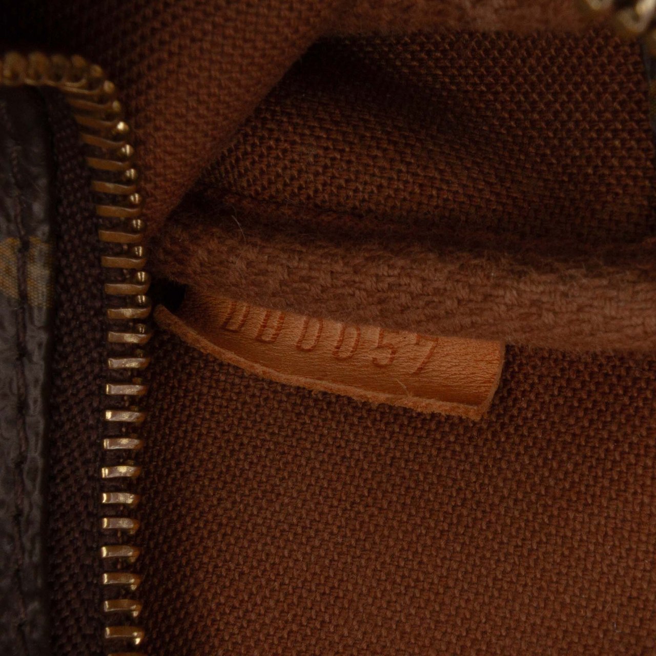 Louis Vuitton Monogram Mini Pochette Accessoires Bruin