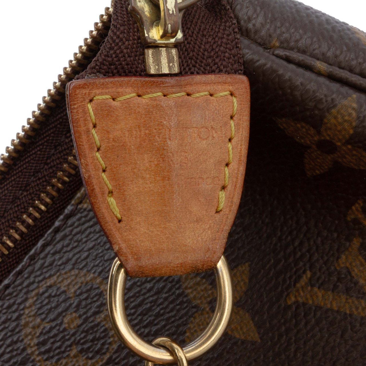 Louis Vuitton Monogram Mini Pochette Accessoires Bruin