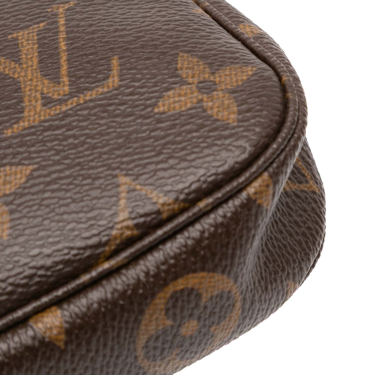 Louis Vuitton Monogram Mini Pochette Accessoires Bruin