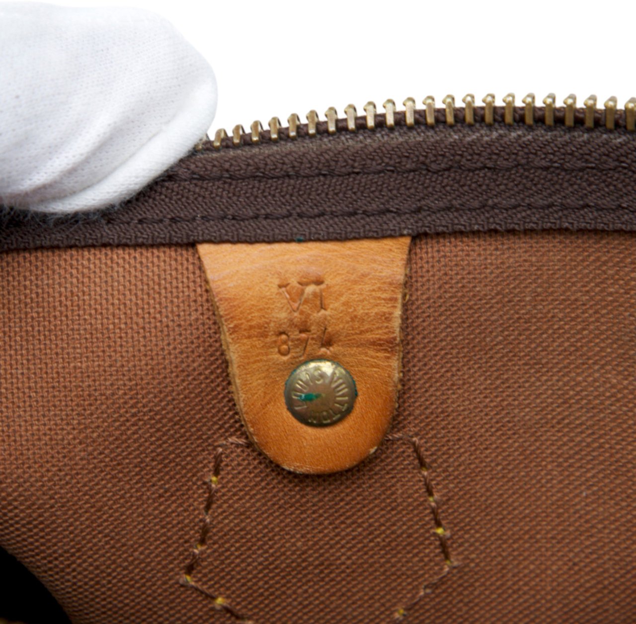 Louis Vuitton Monogram Speedy 30 Bruin