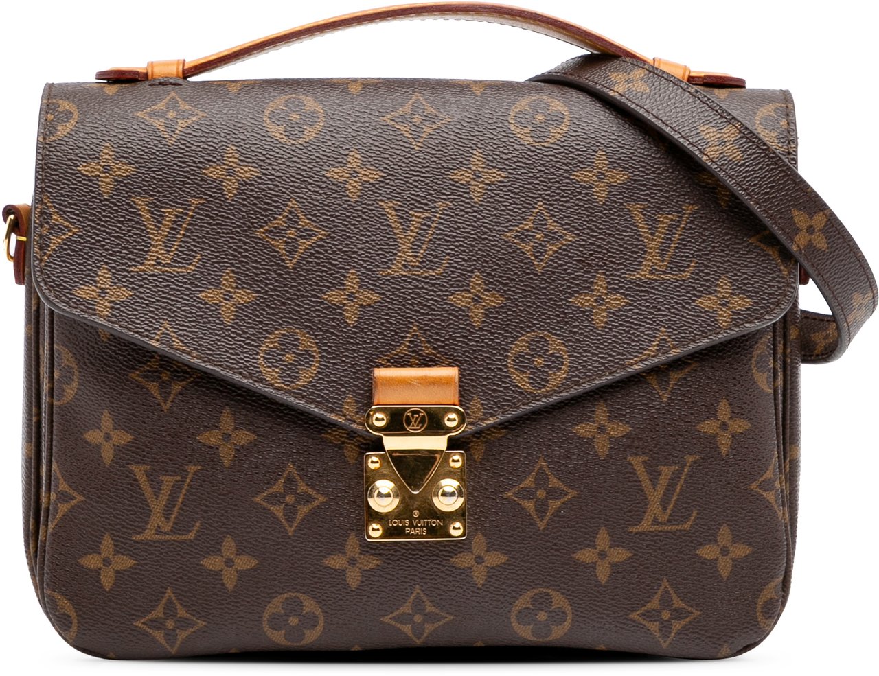 Louis Vuitton Monogram Pochette Metis Bruin