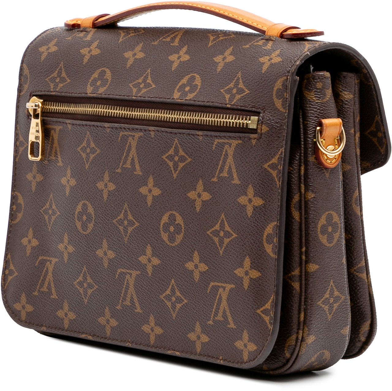 Louis Vuitton Monogram Pochette Metis Bruin