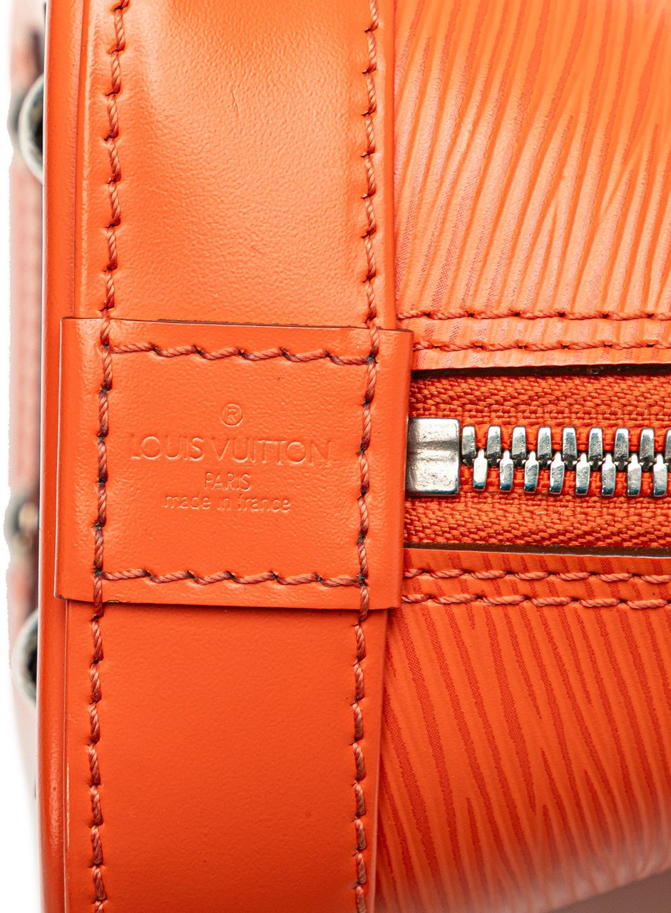 Louis Vuitton Epi Alma BB Oranje