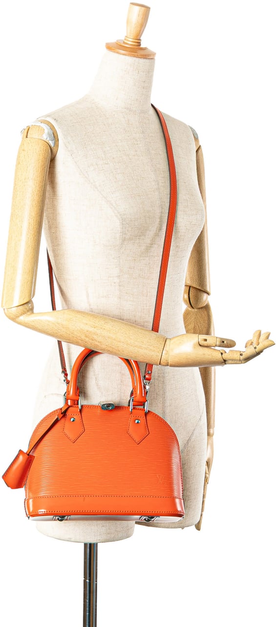 Louis Vuitton Epi Alma BB Oranje