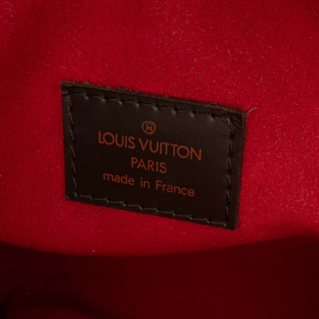 Louis Vuitton Damier Ebene Ipanema Pochette Bruin