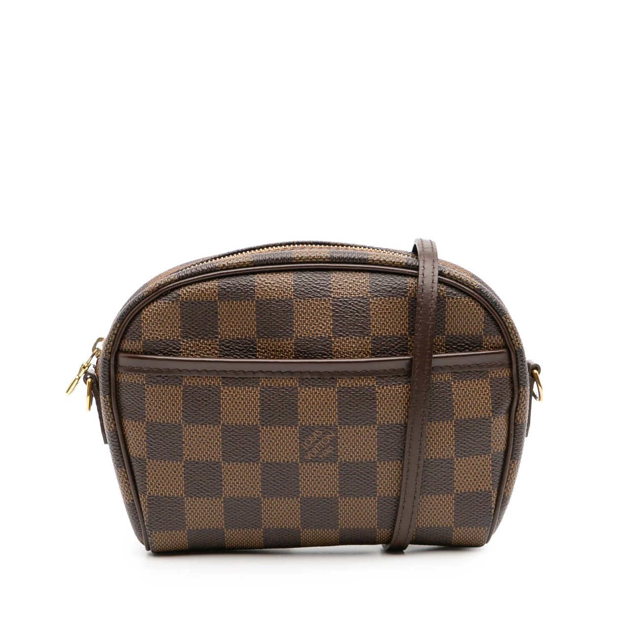 Louis Vuitton Damier Ebene Ipanema Pochette Bruin