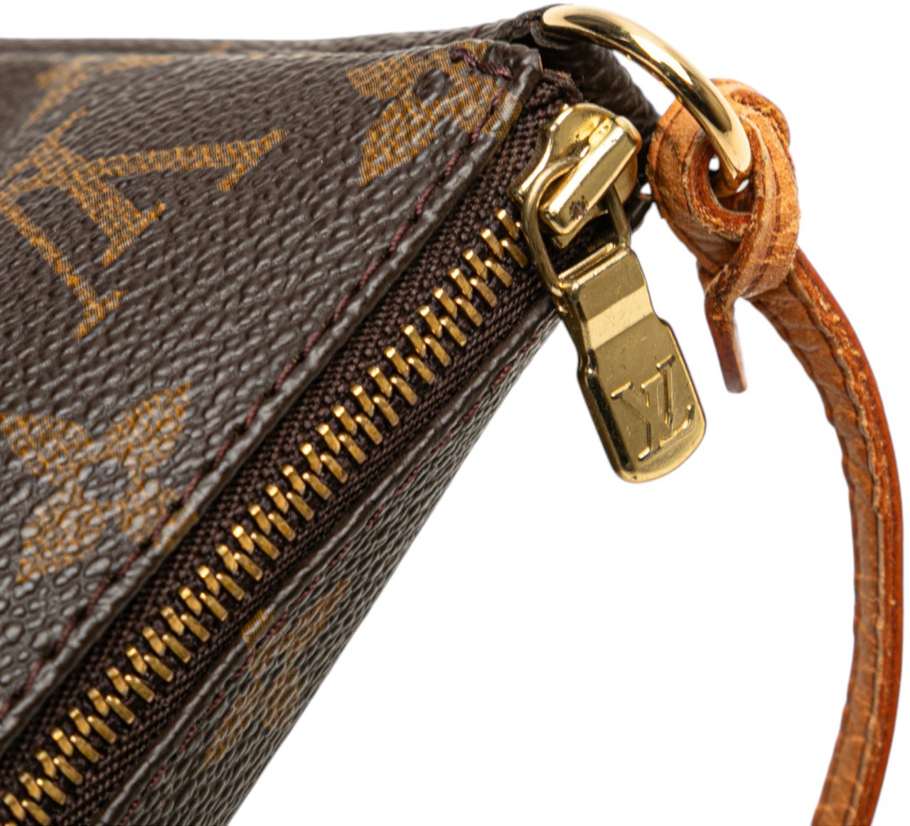 Louis Vuitton Monogram Pochette Accessoires Bruin