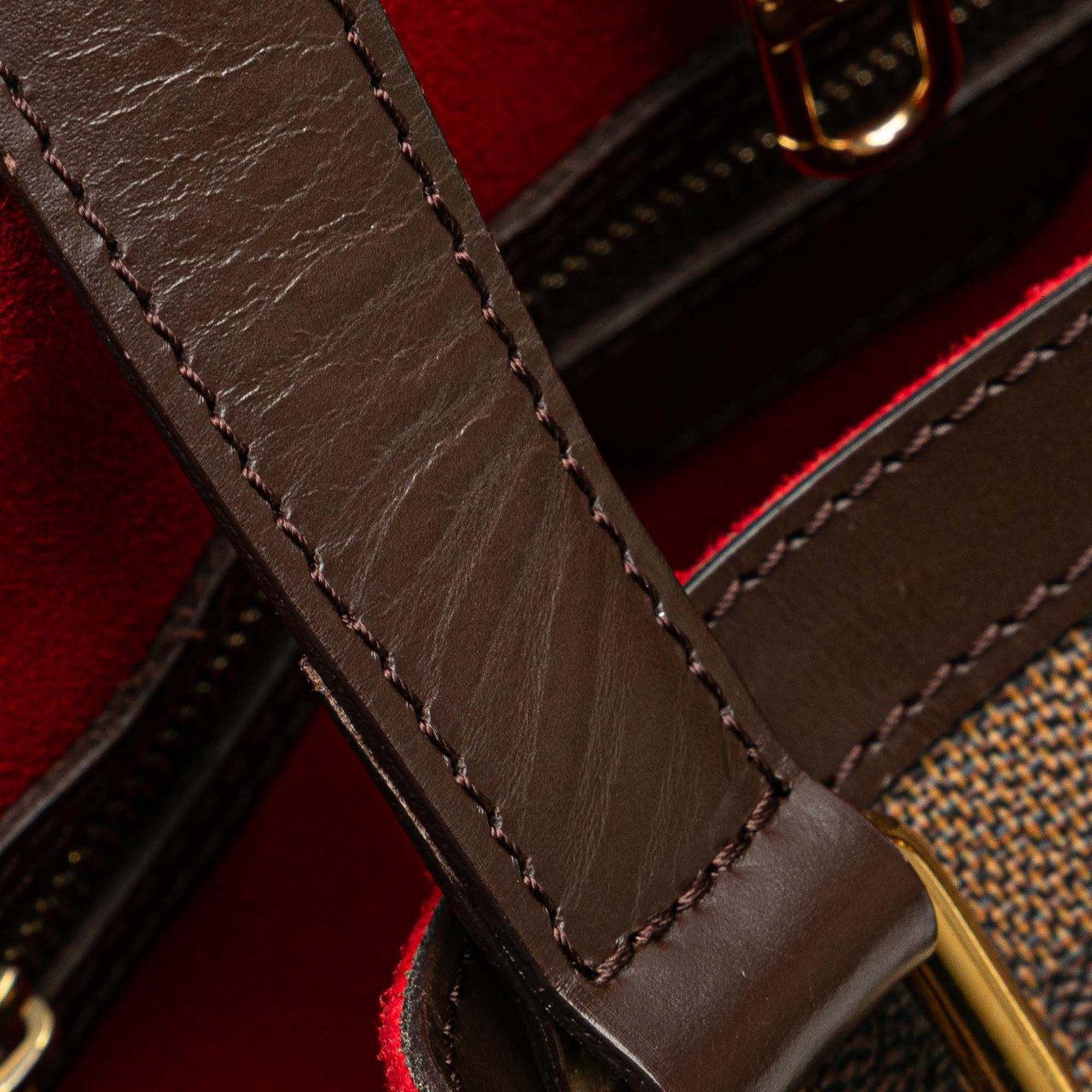 Louis Vuitton Damier Ebene Hampstead PM Bruin