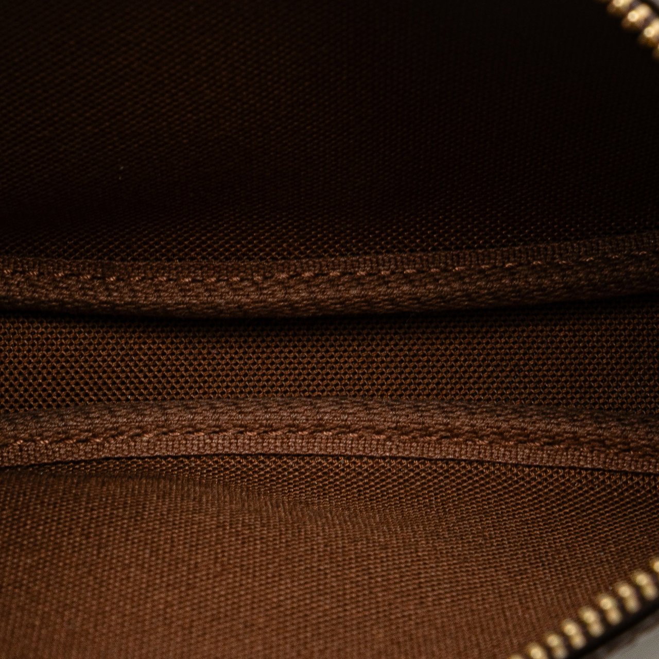 Louis Vuitton Monogram Mini Pochette Accessoires Bruin
