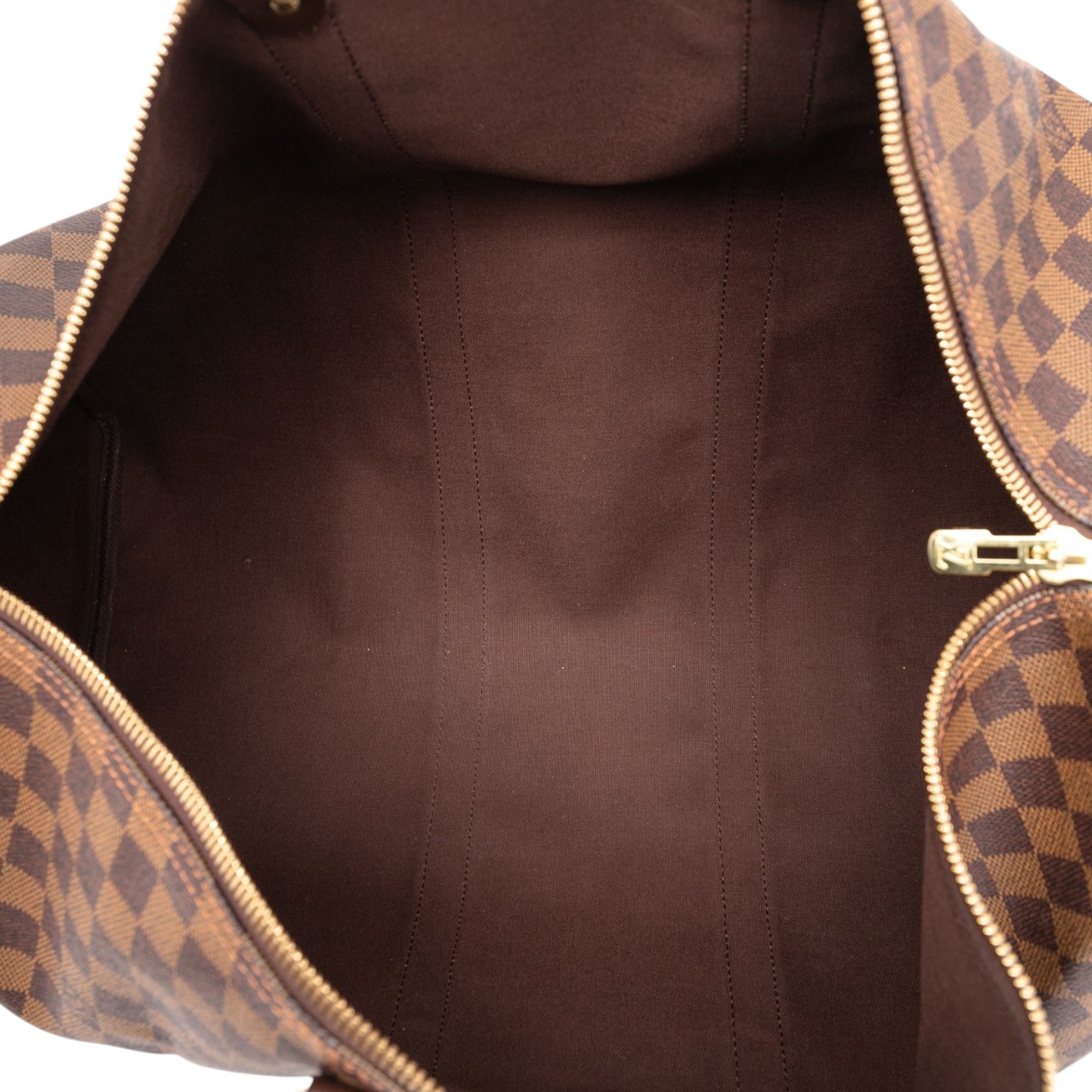Louis Vuitton Damier Ebene Keepall 50 Bruin