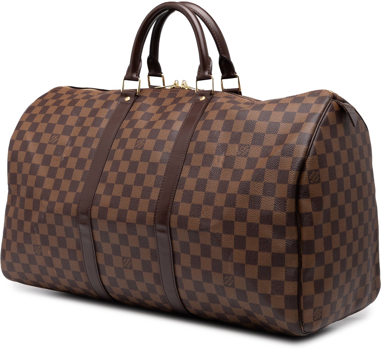 Louis Vuitton Damier Ebene Keepall 50 Bruin