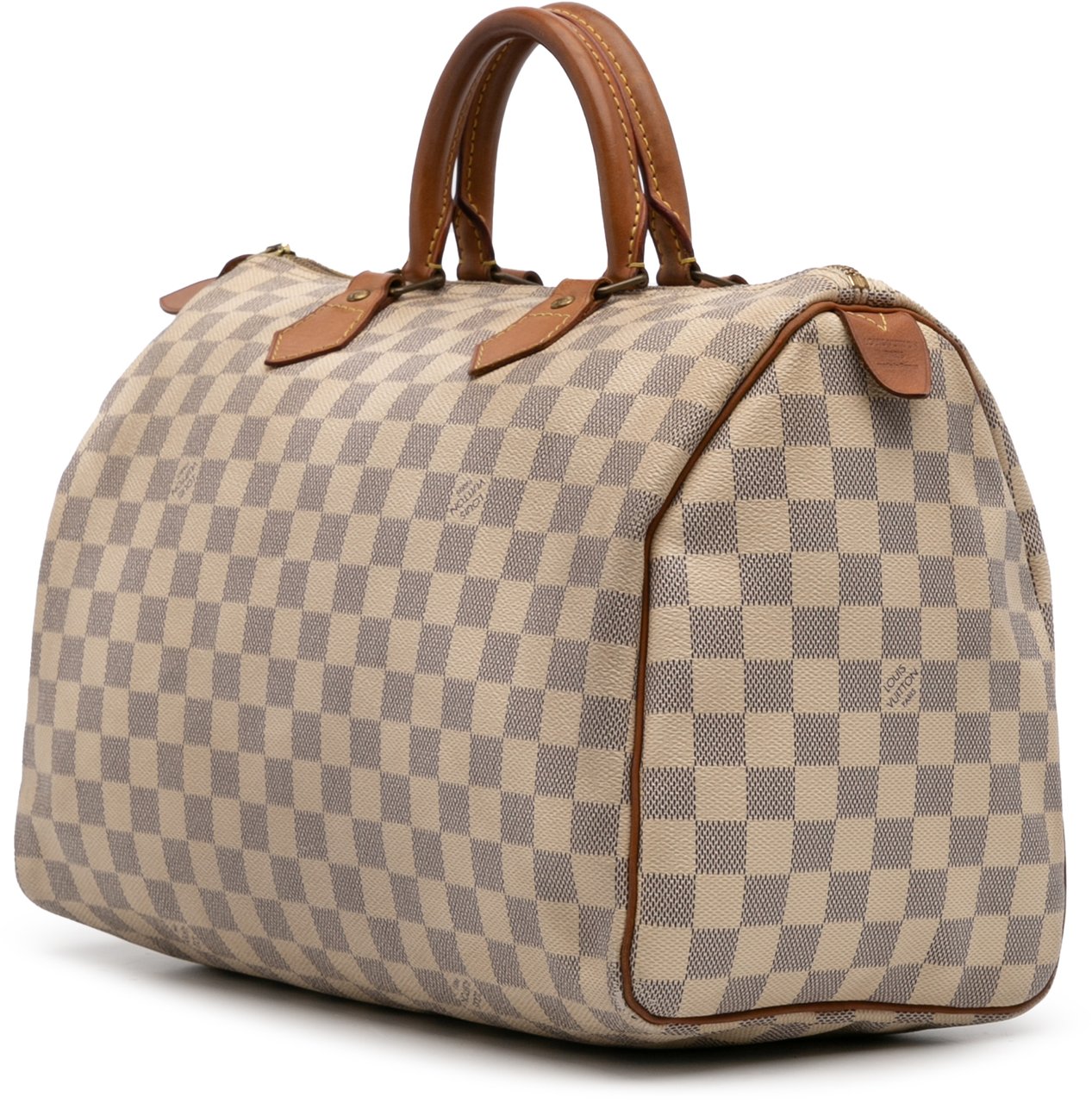 Louis Vuitton Damier Azur Speedy 35 Wit