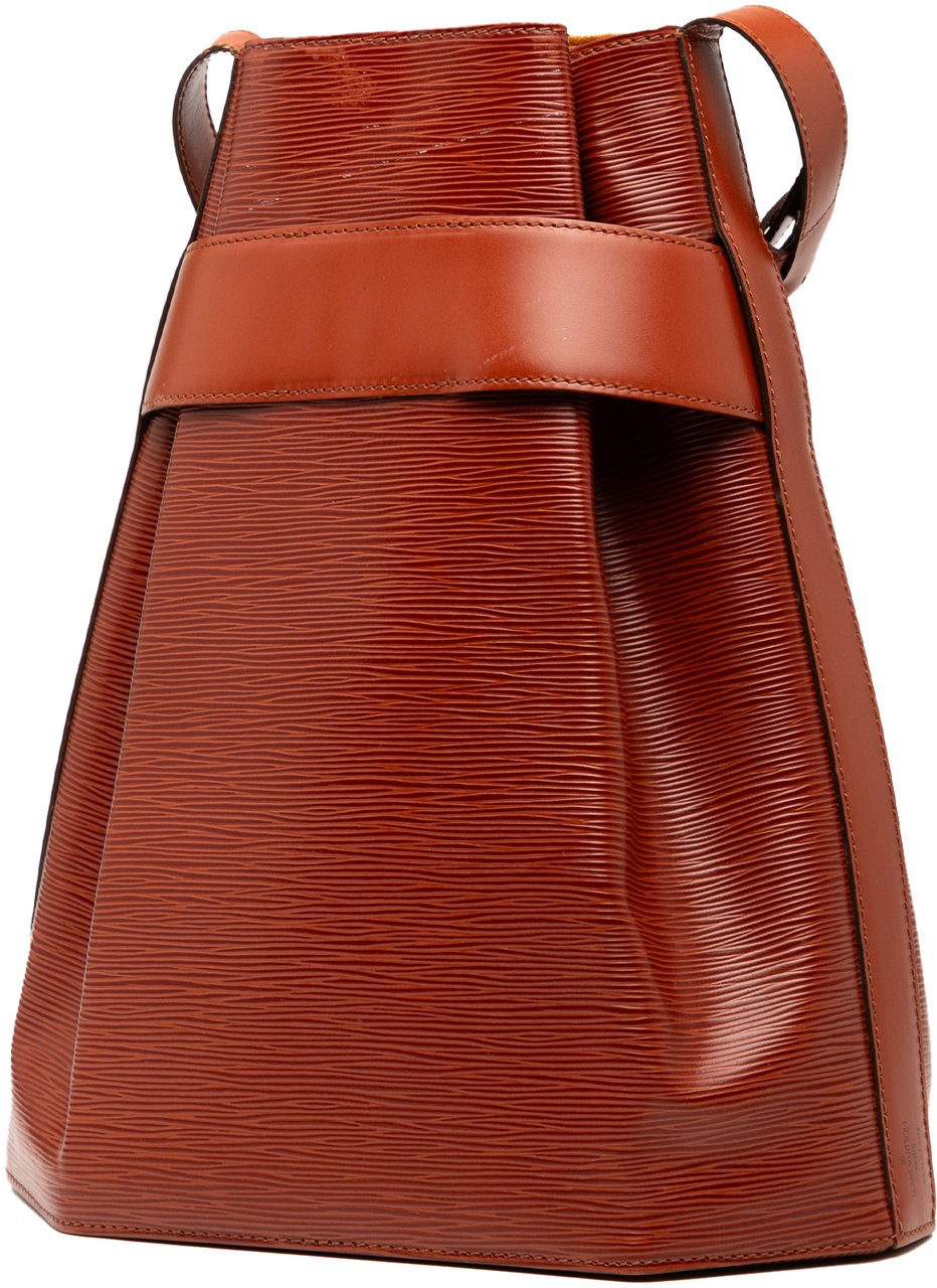 Louis Vuitton Epi Sac D Epaule GM Bruin