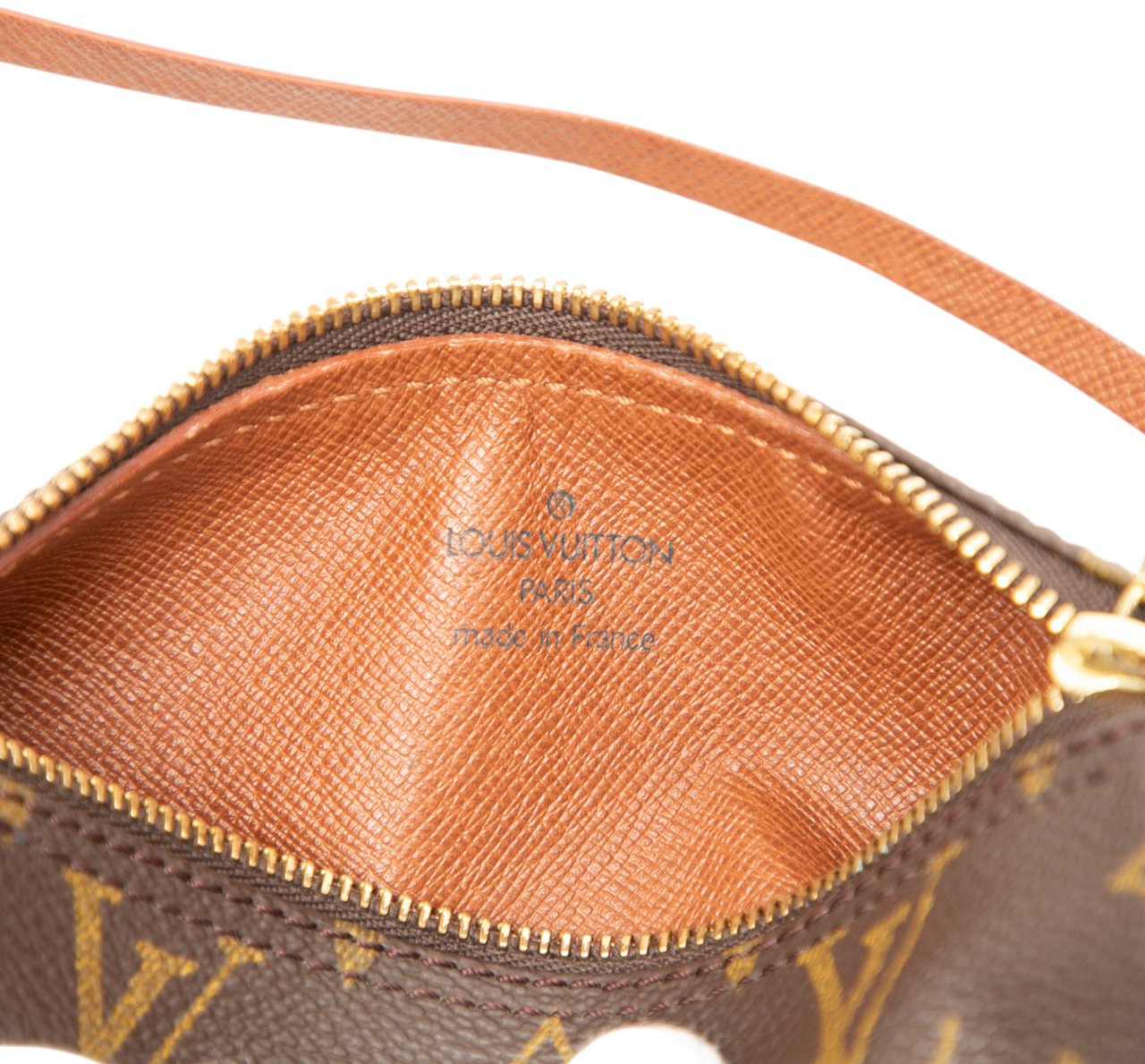 Louis Vuitton Monogram Papillon Pochette Bruin