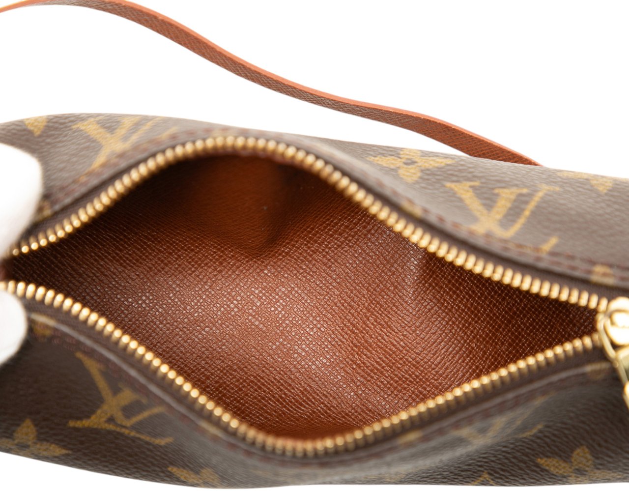 Louis Vuitton Monogram Papillon Pochette Bruin