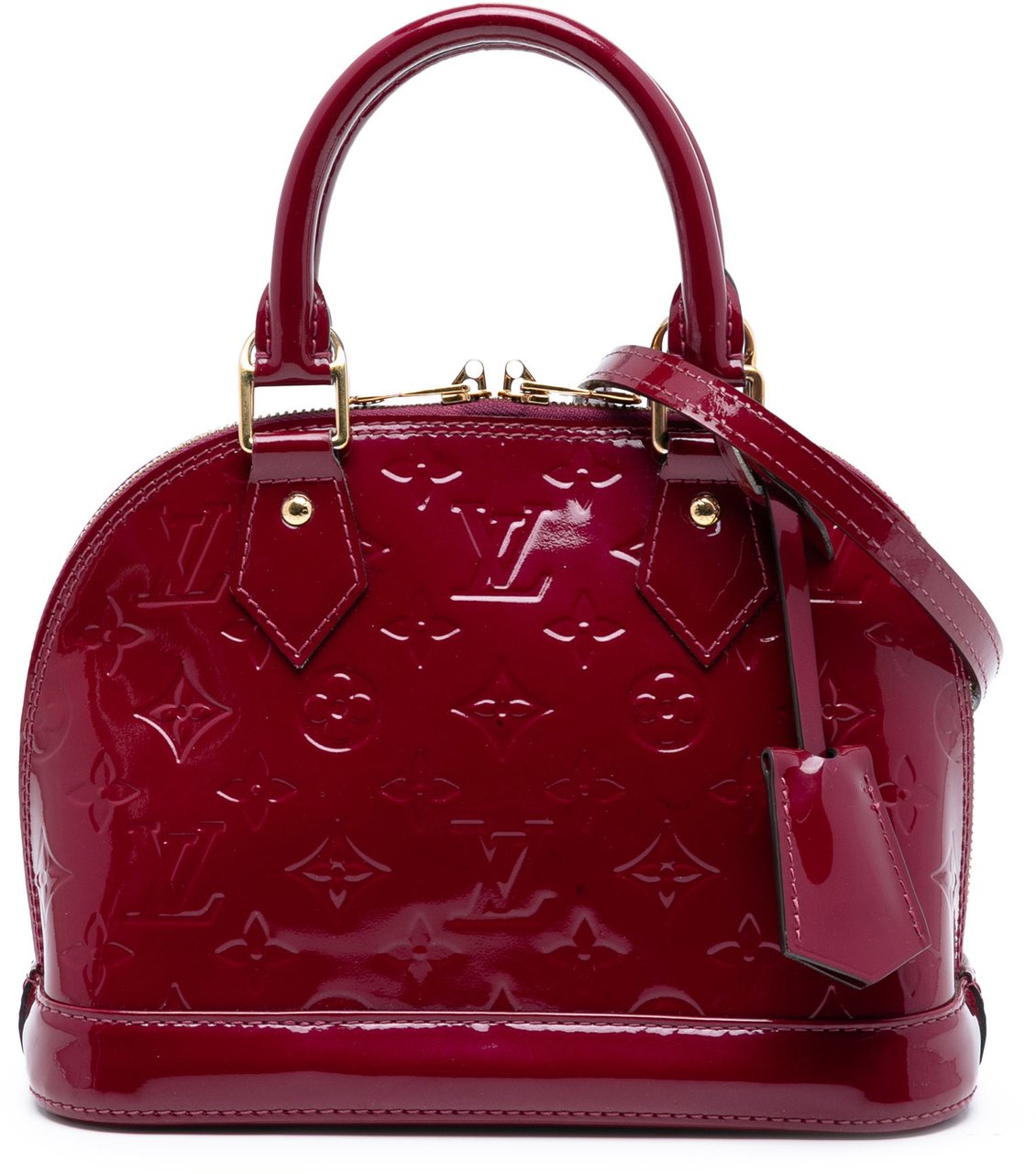 Louis Vuitton Monogram Vernis Alma BB Rood