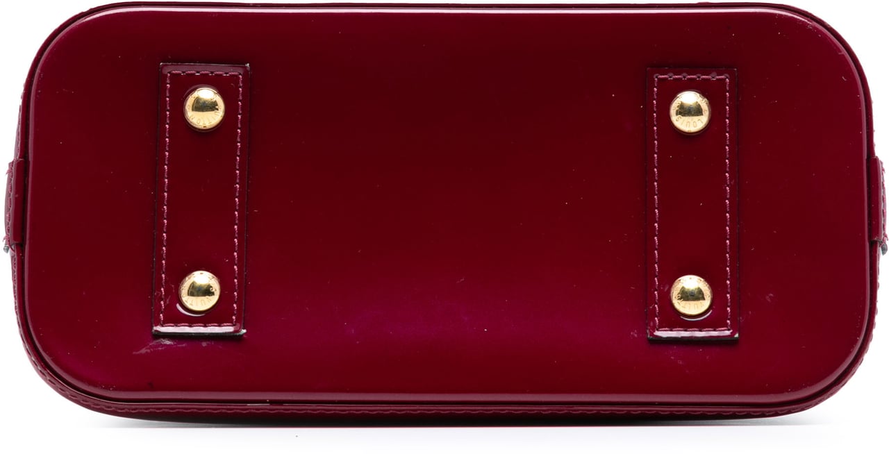Louis Vuitton Monogram Vernis Alma BB Rood