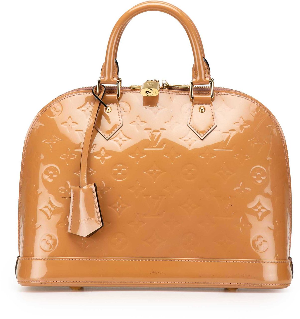 Louis Vuitton Monogram Vernis Alma PM Bruin