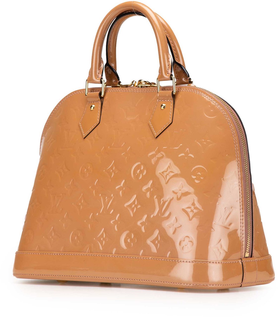 Louis Vuitton Monogram Vernis Alma PM Bruin