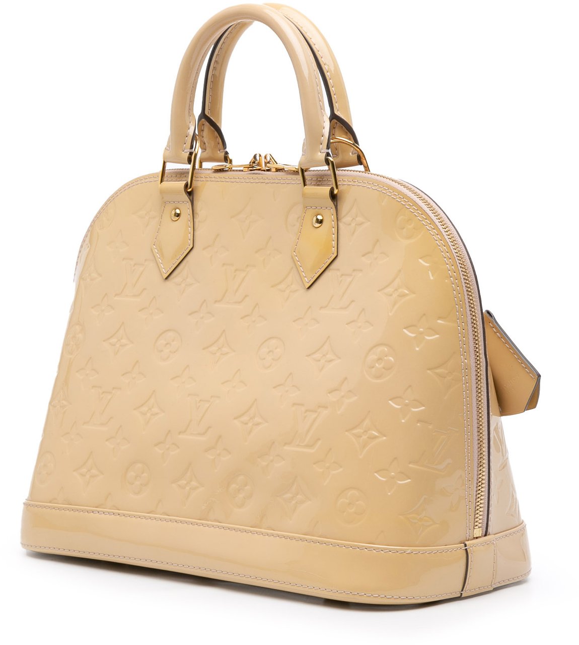 Louis Vuitton Monogram Vernis Alma PM Bruin