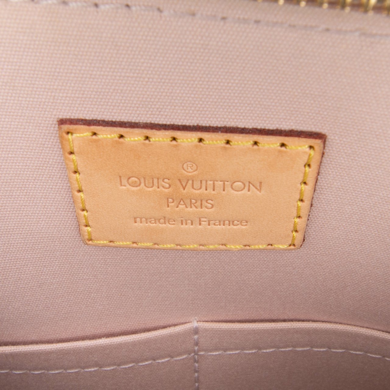 Louis Vuitton Monogram Vernis Alma PM Bruin