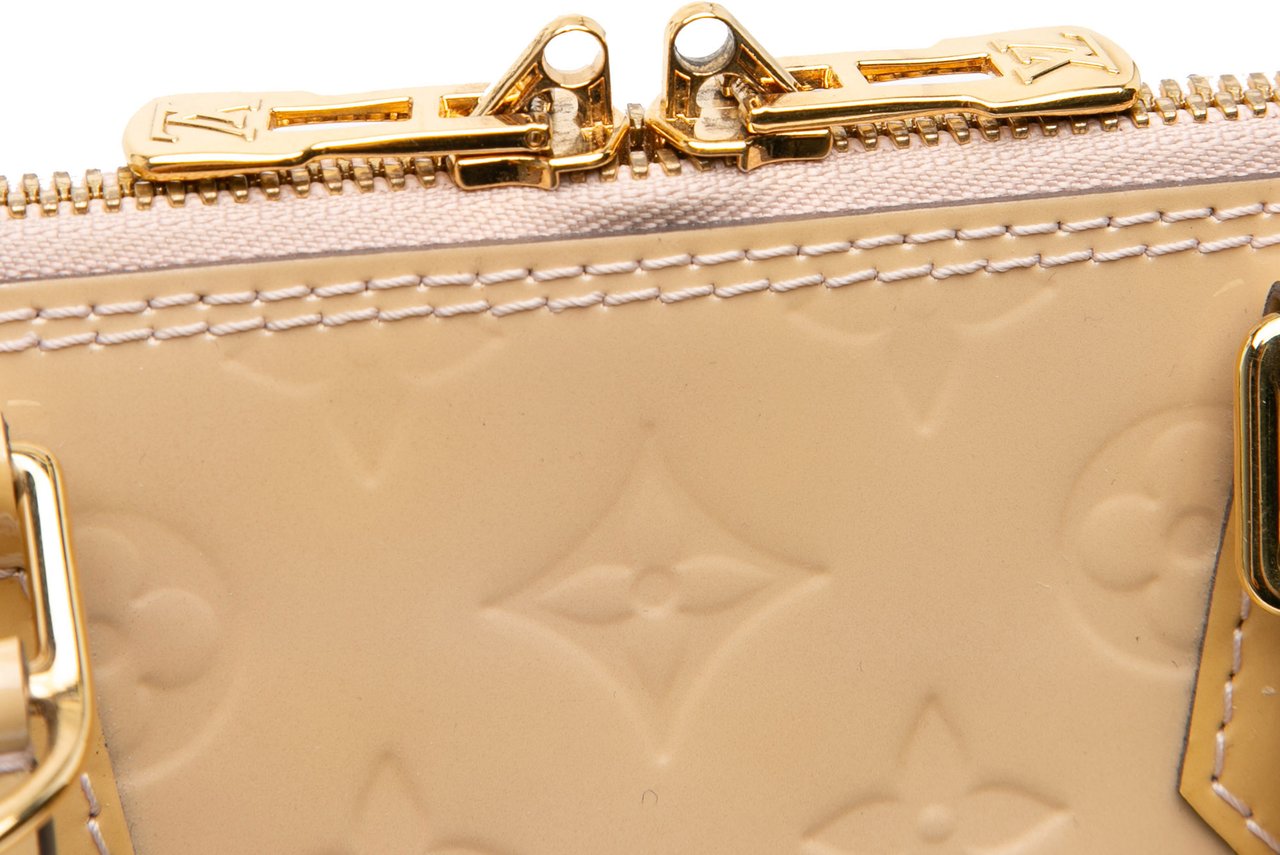 Louis Vuitton Monogram Vernis Alma PM Bruin