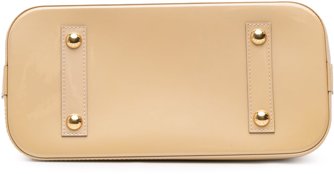 Louis Vuitton Monogram Vernis Alma PM Bruin