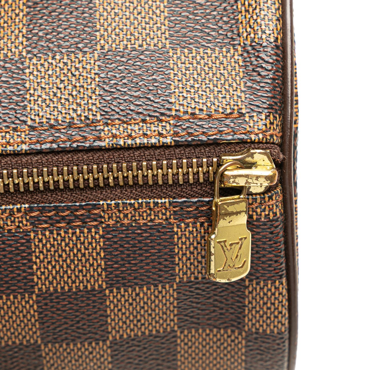 Louis Vuitton Damier Ebene Papillon 30 Bruin