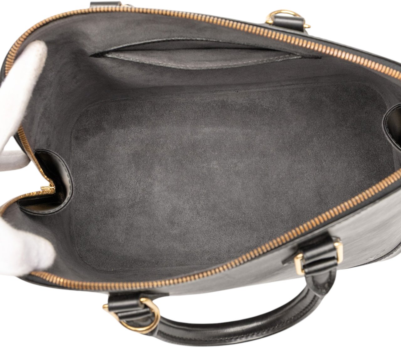 Louis Vuitton Epi Alma PM Zwart