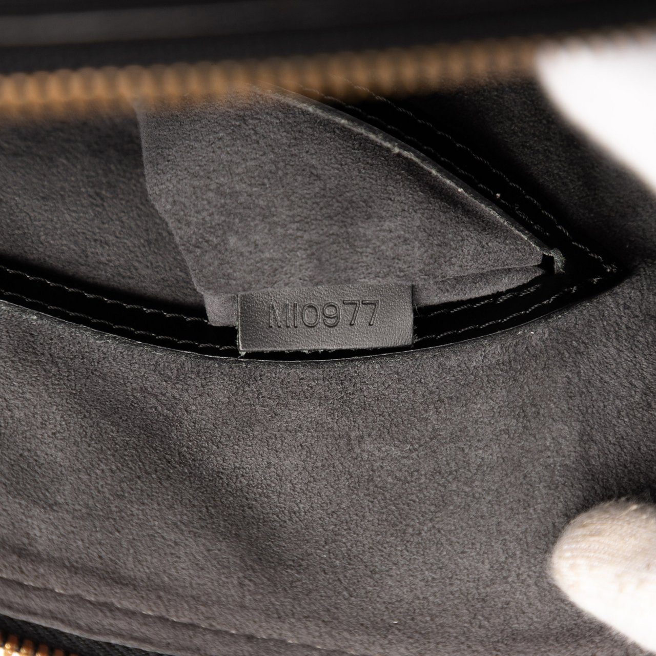 Louis Vuitton Epi Alma PM Zwart