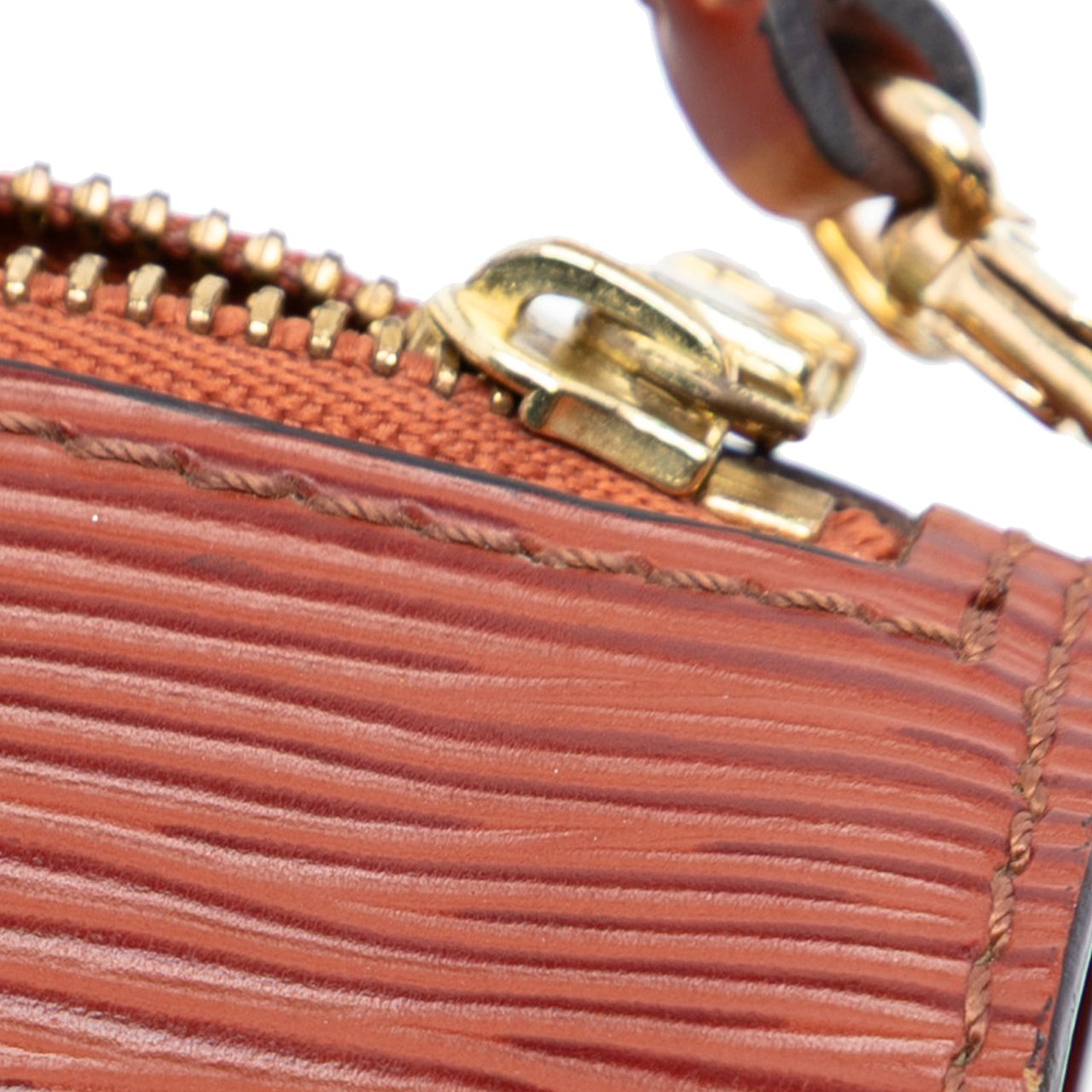 Louis Vuitton Epi Pochette Papillon Bruin