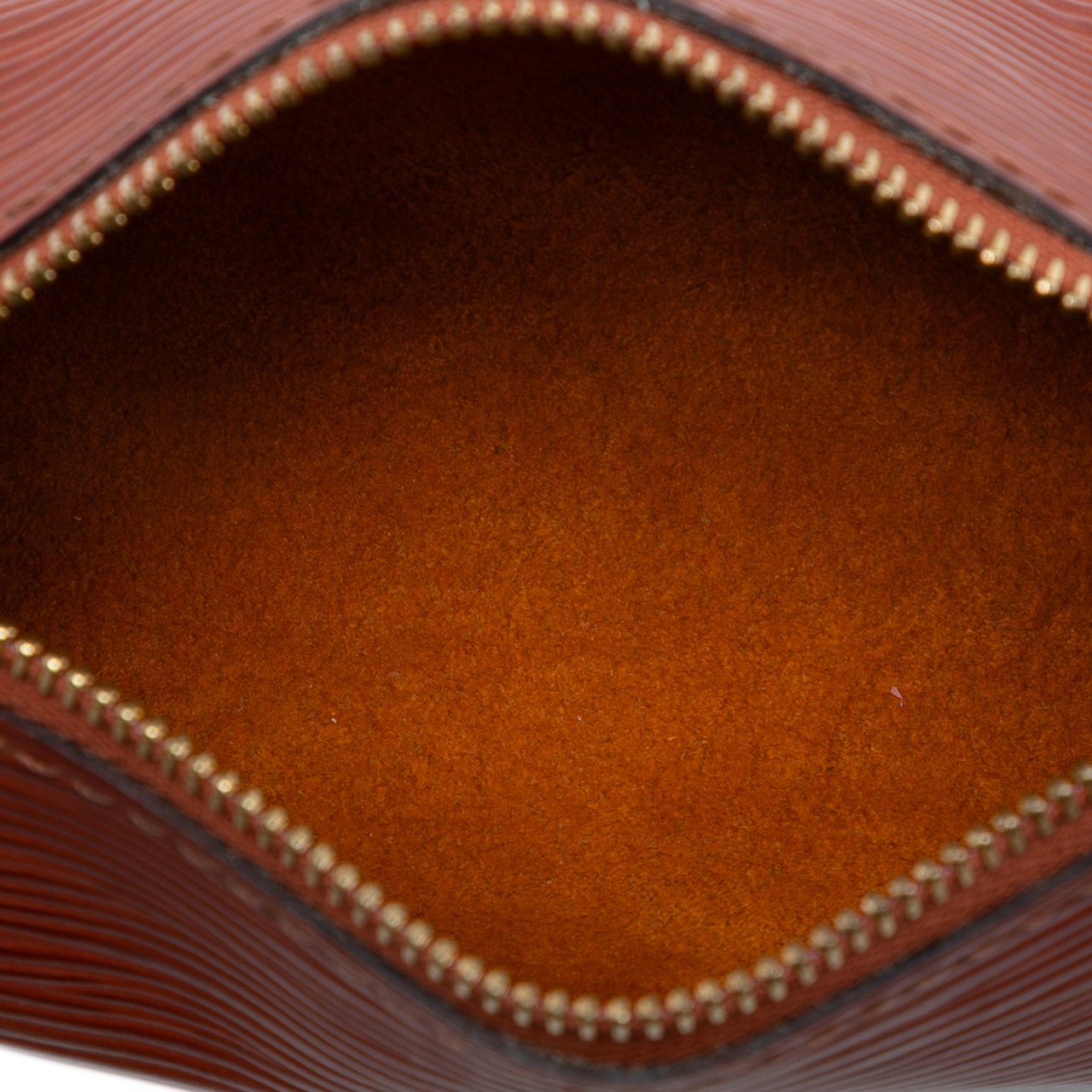 Louis Vuitton Epi Pochette Papillon Bruin