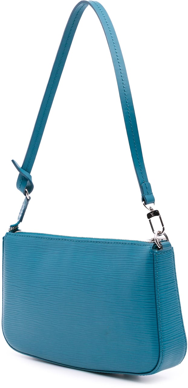 Louis Vuitton Epi Pochette Accessoires Blauw
