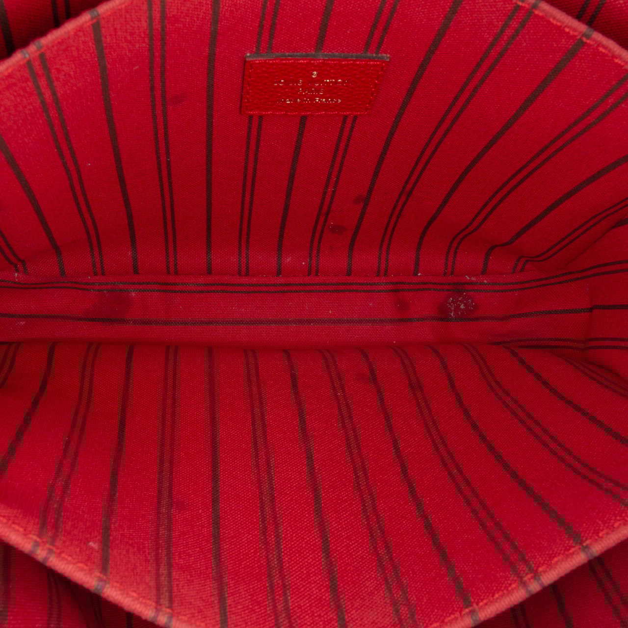 Louis Vuitton Monogram Empreinte Pochette Metis Rood