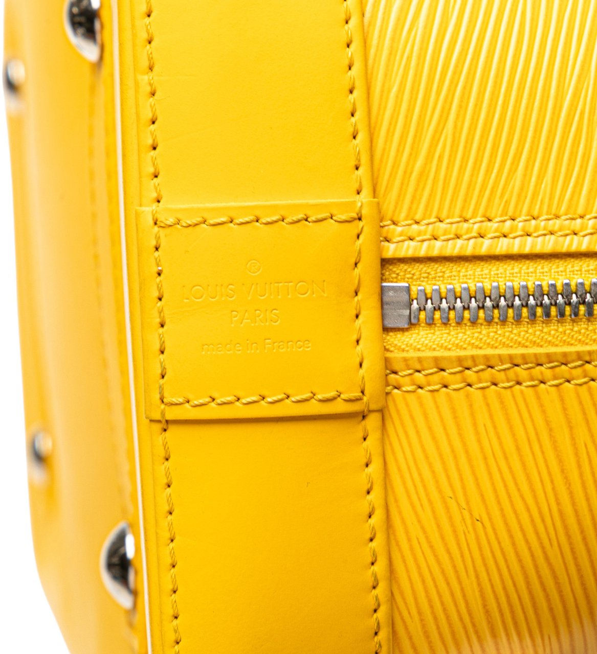 Louis Vuitton Epi Alma GM Geel