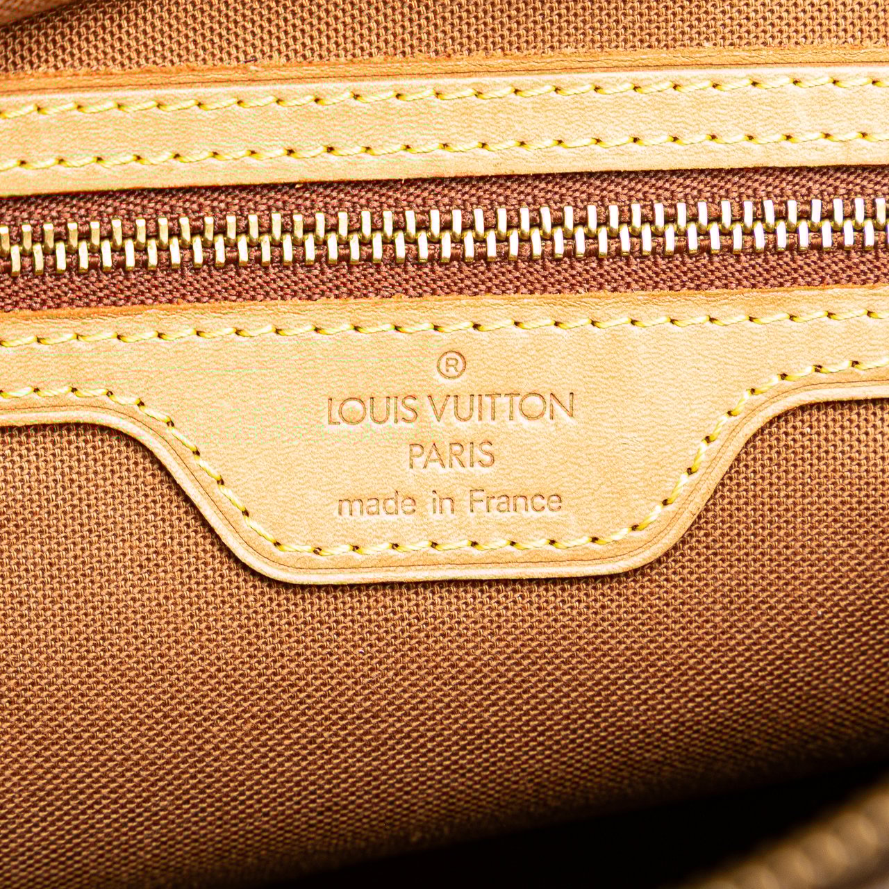 Louis Vuitton Monogram Cabas Piano Bruin