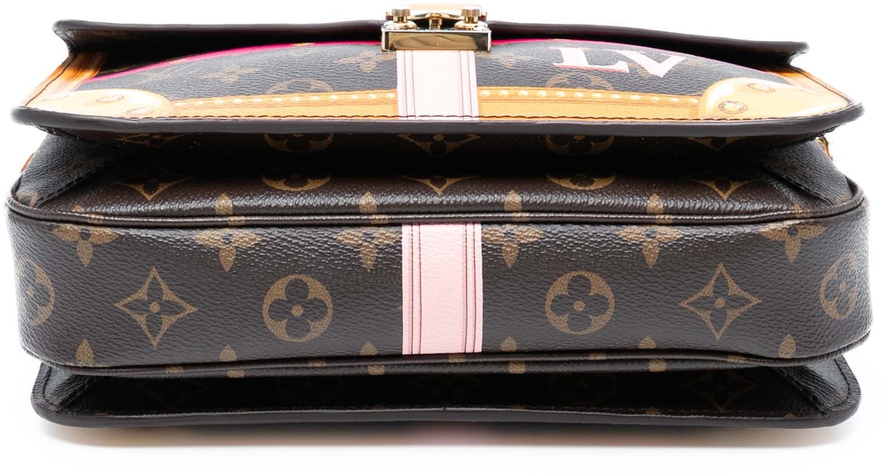 Louis Vuitton Monogram Summer Trunk Pochette Metis Bruin