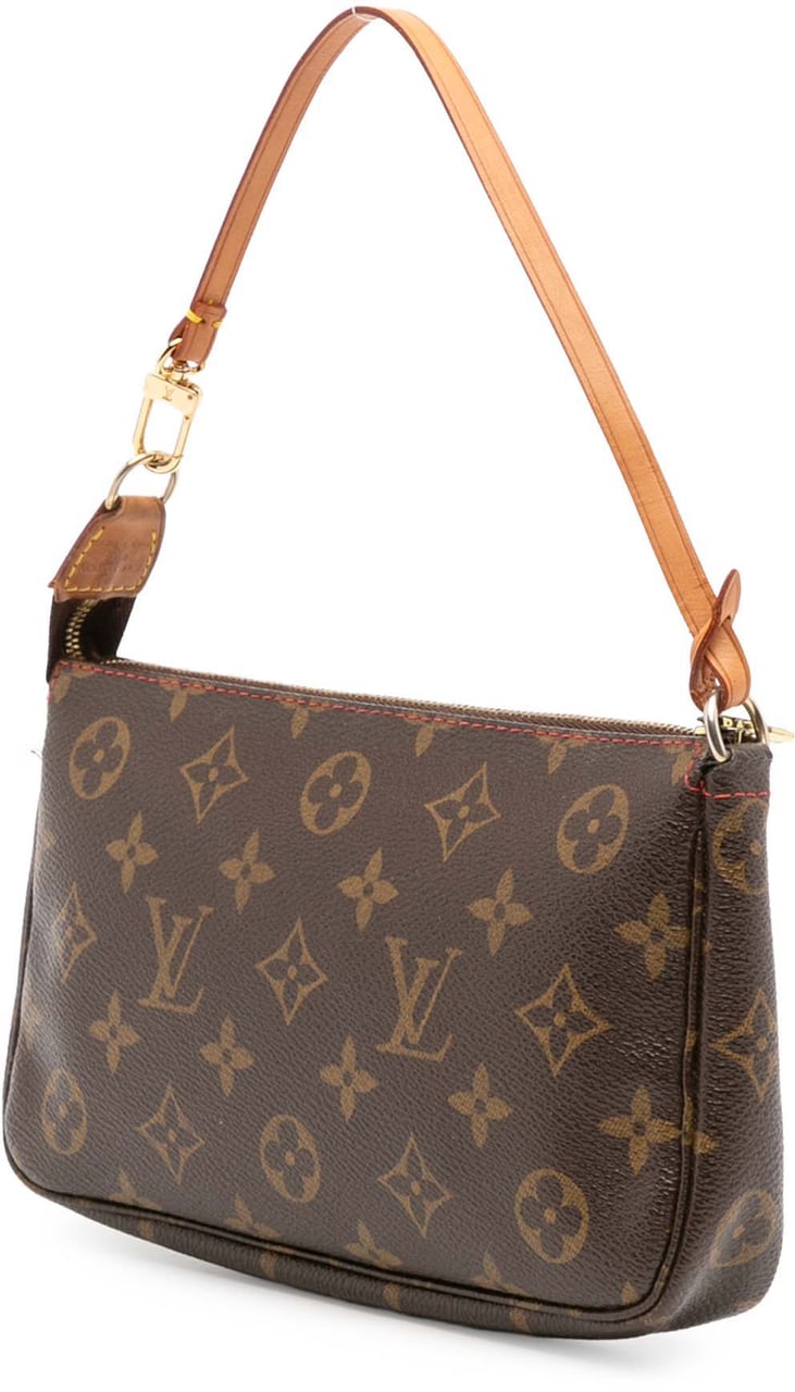 Louis Vuitton Takashi Murakami Monogram Cherry Pochette Accessoires Bruin