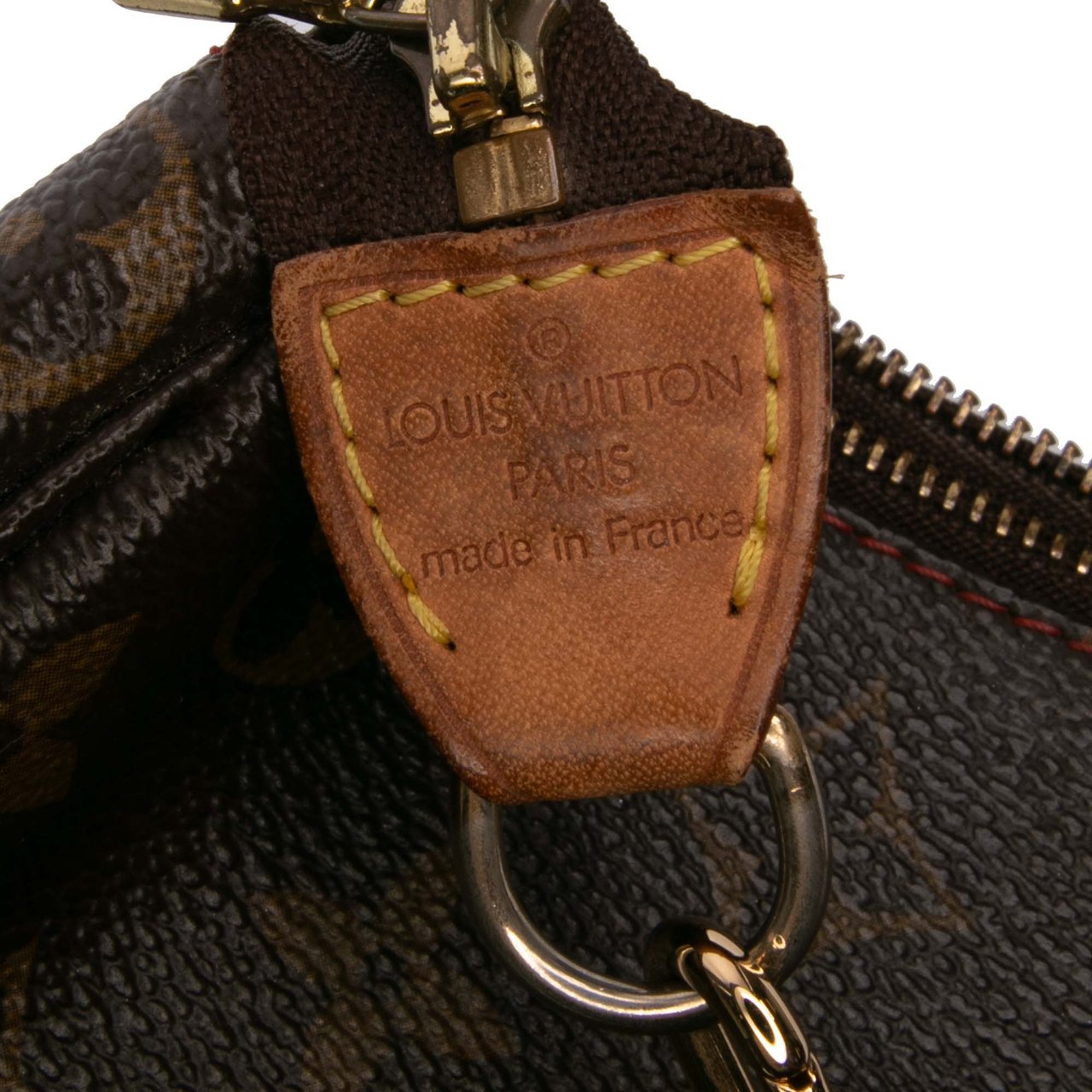 Louis Vuitton Takashi Murakami Monogram Cherry Pochette Accessoires Bruin