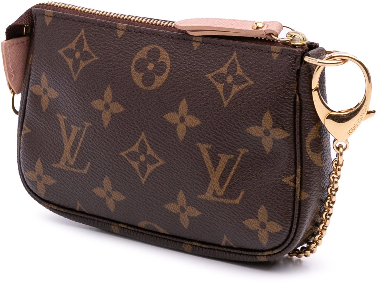 Louis Vuitton Monogram Affiche Mini Pochette Accessoires Bruin