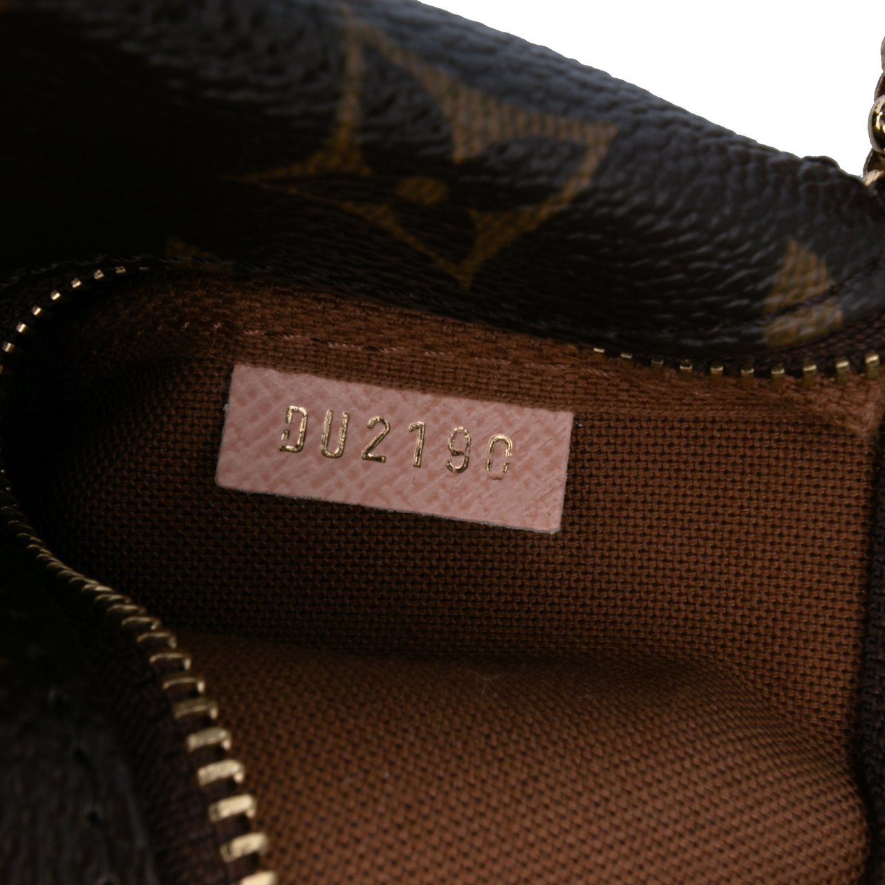 Louis Vuitton Monogram Affiche Mini Pochette Accessoires Bruin