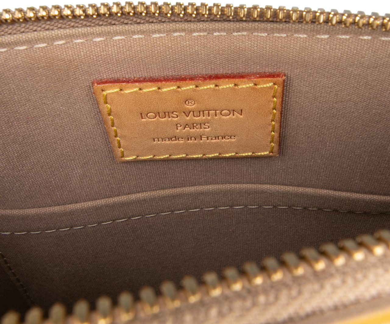 Louis Vuitton Monogram Vernis Alma BB Goud